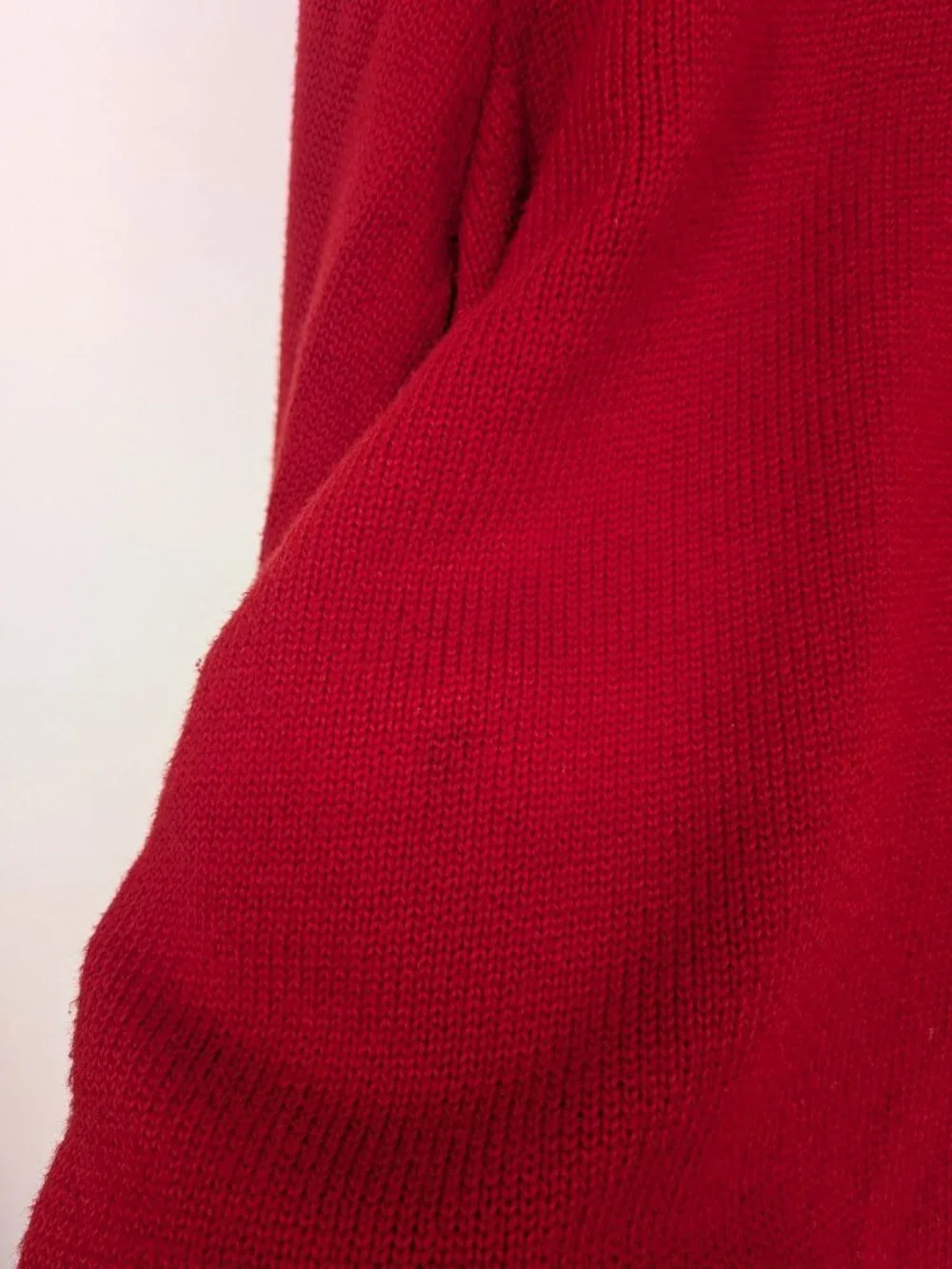 Vtg Polo Ralph Lauren Quarter Zip Chunky Knit Sweater Pullover Pony Y2K XXLarge